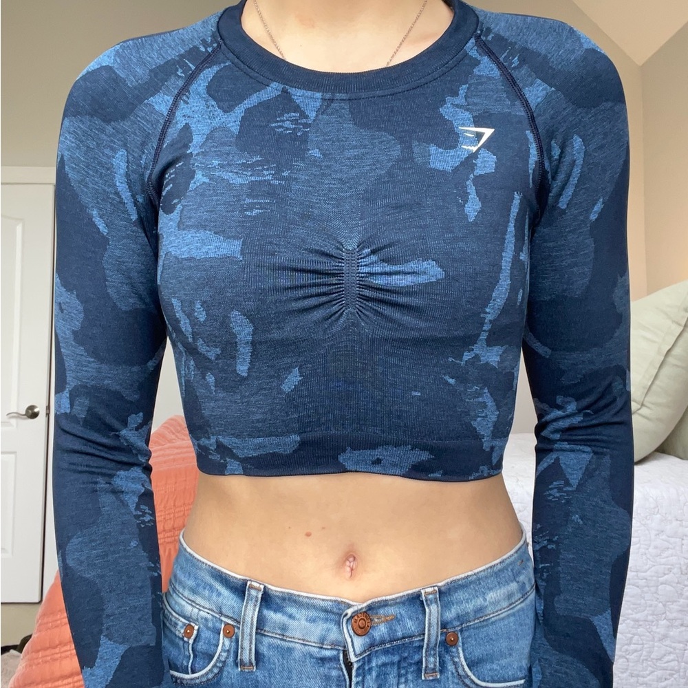 Gymshark long sleeve athletic top